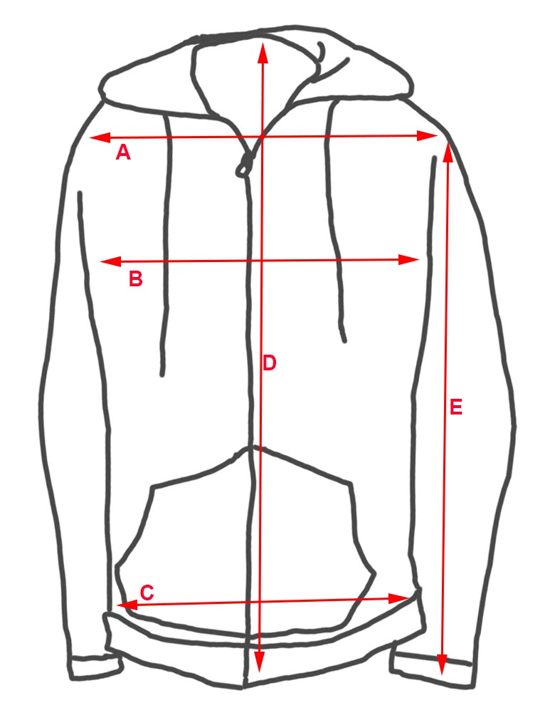 Bullet Proof Clothing Size charts